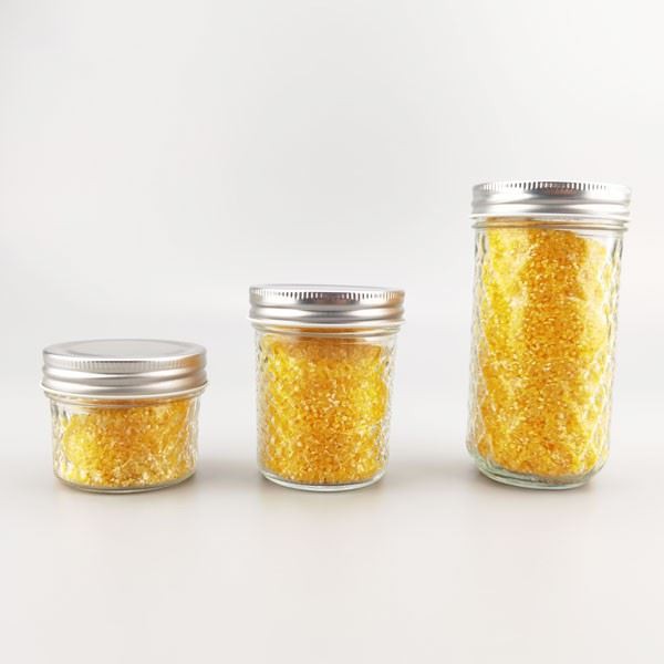 Round Glass Mason Jar