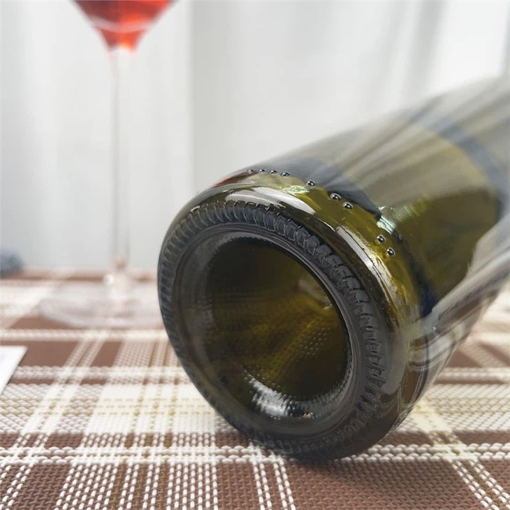 Wholesale Dark Green Glass Wine Bottles